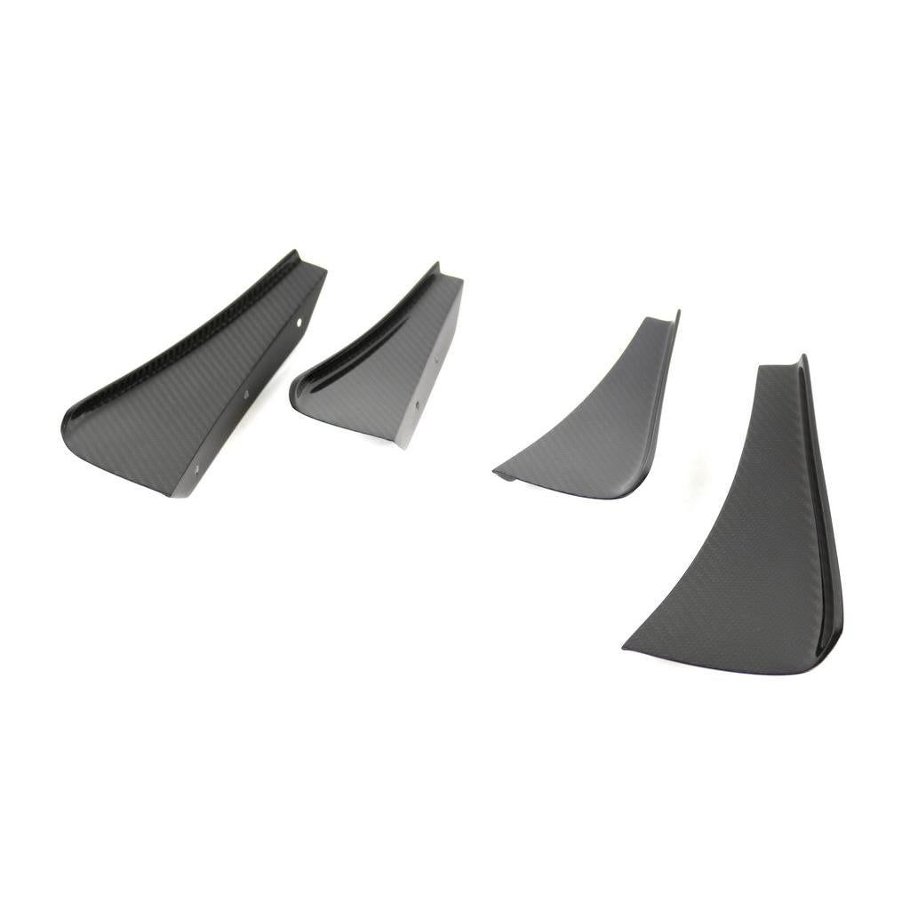 Dodge Viper Coupe Front Bumper Canards 2013-2017                      Dodge Viper Coupe Front Bumper Canards 2013-2017