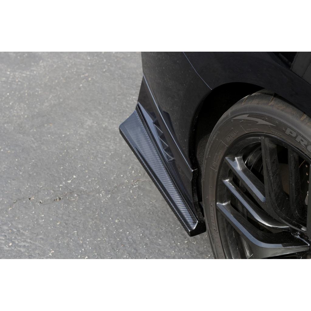 Nissan GTR-R35 Rear Bumper Skirts 2017-2022                      Nissan GTR-R35 Rear Bumper Skirts 2017-2022