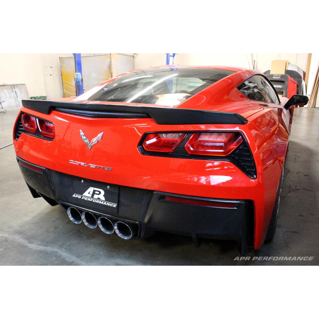 Chevrolet Corvette C7 Rear Deck Spoiler 2014-Up (Version 1)                      Chevrolet Corvette C7 Rear Deck Spoiler 2014-Up (Version 1)