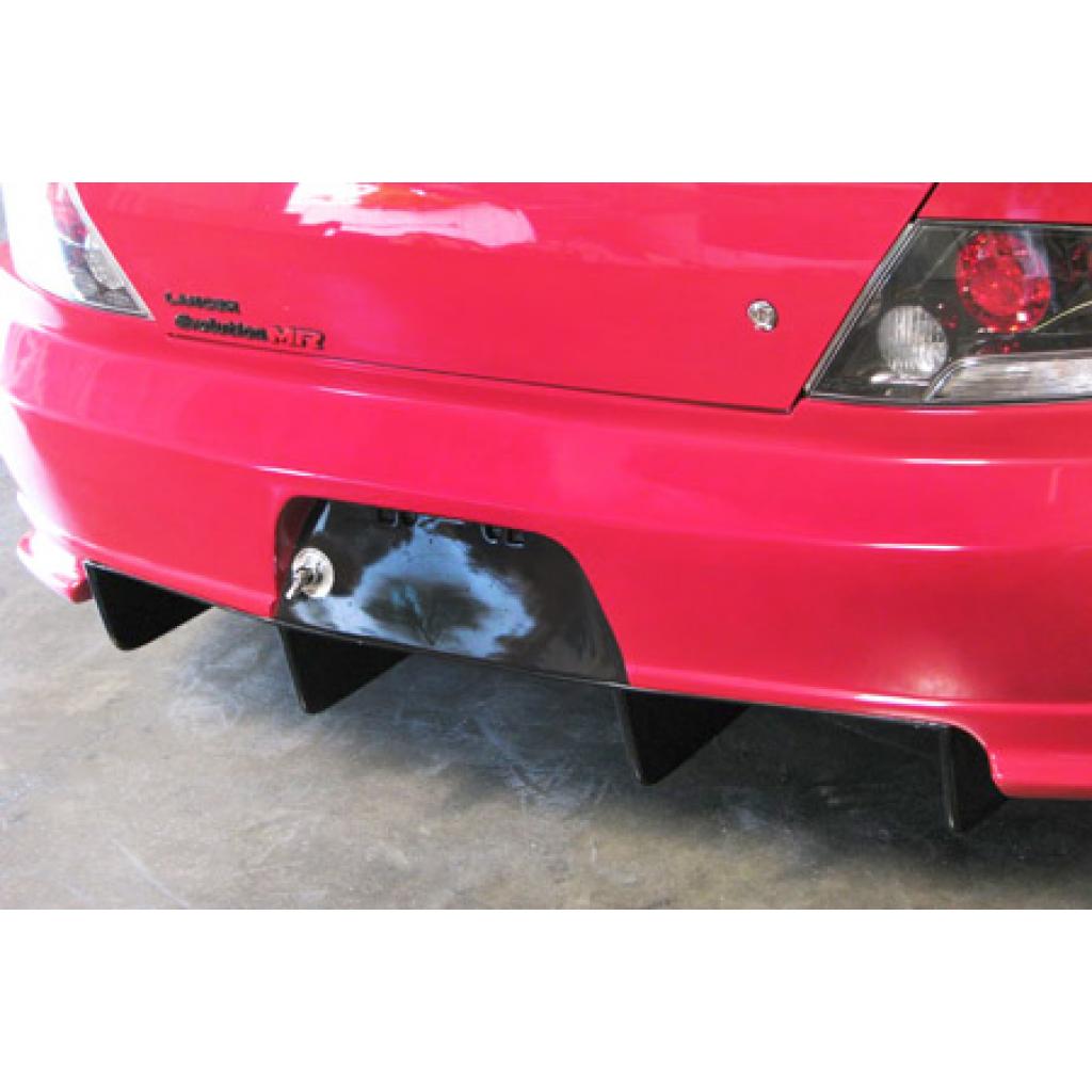 Mitsubishi Evolution APR EVIL-R Rear Diffuser (Widebody bumper only)                      Mitsubishi Evolution APR EVIL-R Rear Diffuser (Widebody bumper only)