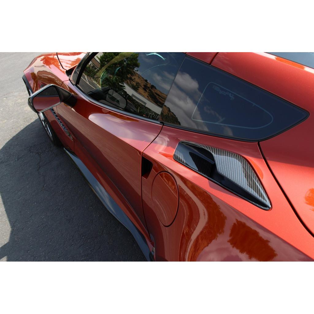 Chevrolet Corvette C7 Stingray / C7 Z06 Quarter Panel Intake Vents 2015-2019                      Chevrolet Corvette C7 Stingray / C7 Z06 Quarter Panel Intake Vents 2015-2019