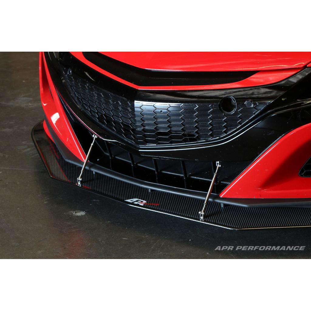Acura NSX Stock Bumper Front Wind Splitter 2016 - 2022                      Acura NSX Stock Bumper Front Wind Splitter 2016 - 2022