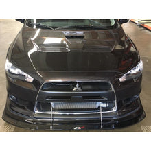 Load image into Gallery viewer, Mitsubishi Evolution X with APR Lip Front Wind Splitter 2008-2016                      Mitsubishi Evolution X with APR Lip Front Wind Splitter 2008-2016