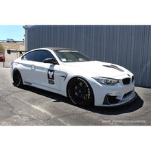Load image into Gallery viewer, BMW F82 M4 / F80 M3 with M Performance Lip Front Wind Splitter                      BMW F82 M4 / F80 M3 with M Performance Lip Front Wind Splitter