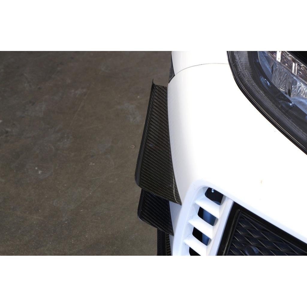 Honda FK8 Civic Type R Front Bumper Canards 2017 - 2021                      Honda FK8 Civic Type R Front Bumper Canards 2017 - 2021