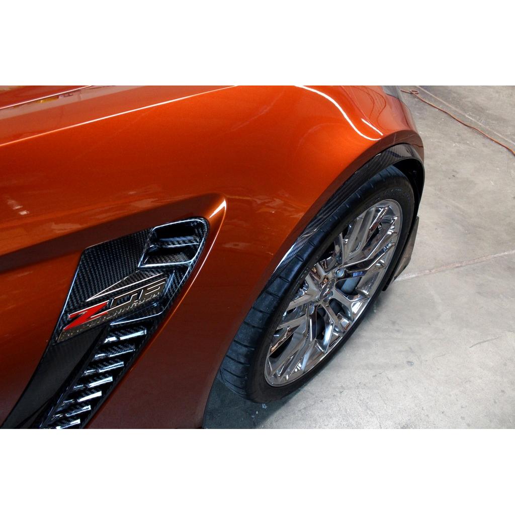 Chevrolet Corvette C7 Z06 Wheel Arch Moldings 2015 - 2019                      Chevrolet Corvette C7 Z06 Wheel Arch Moldings 2015 - 2019