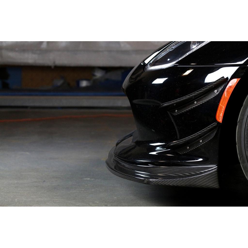 Dodge Viper Coupe Front Bumper Canards 2013-2017                      Dodge Viper Coupe Front Bumper Canards 2013-2017
