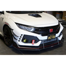 Load image into Gallery viewer, Honda FK8 Civic Type R Front Bumper Canards 2017 - 2021                      Honda FK8 Civic Type R Front Bumper Canards 2017 - 2021
