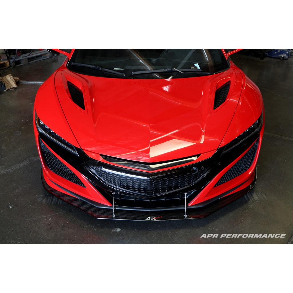 Acura NSX Stock Bumper Front Wind Splitter 2016 - 2022                      Acura NSX Stock Bumper Front Wind Splitter 2016 - 2022