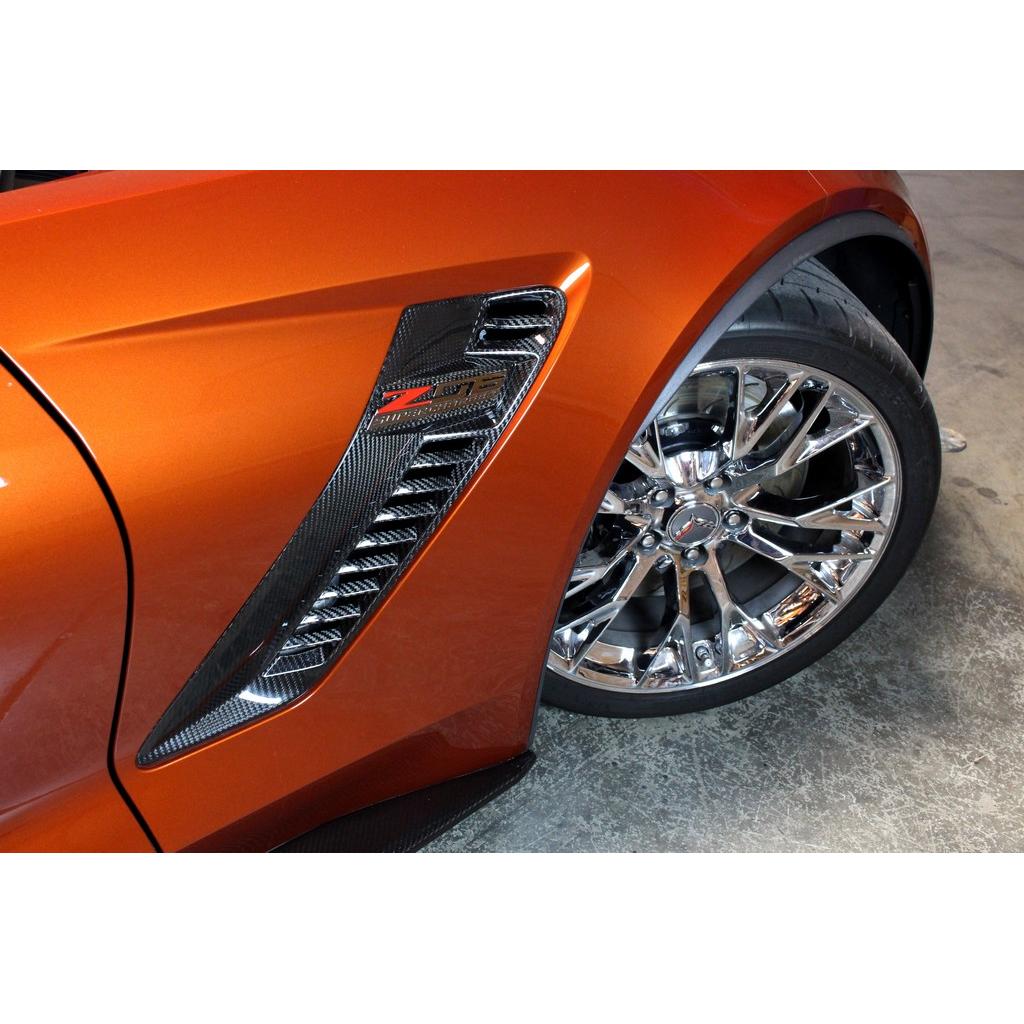 Chevrolet Corvette C7 Z06 Fender Vents 2015-2019                      Chevrolet Corvette C7 Z06 Fender Vents 2015-2019