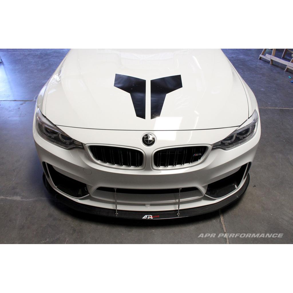 BMW F82 M4 / F80 M3 with M Performance Lip Front Wind Splitter                      BMW F82 M4 / F80 M3 with M Performance Lip Front Wind Splitter