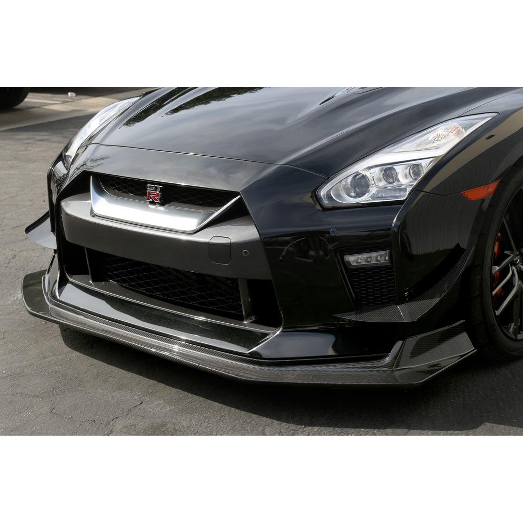 Nissan GTR R35 Front Bumper Canards 2017-2022                      Nissan GTR R35 Front Bumper Canards 2017-2022