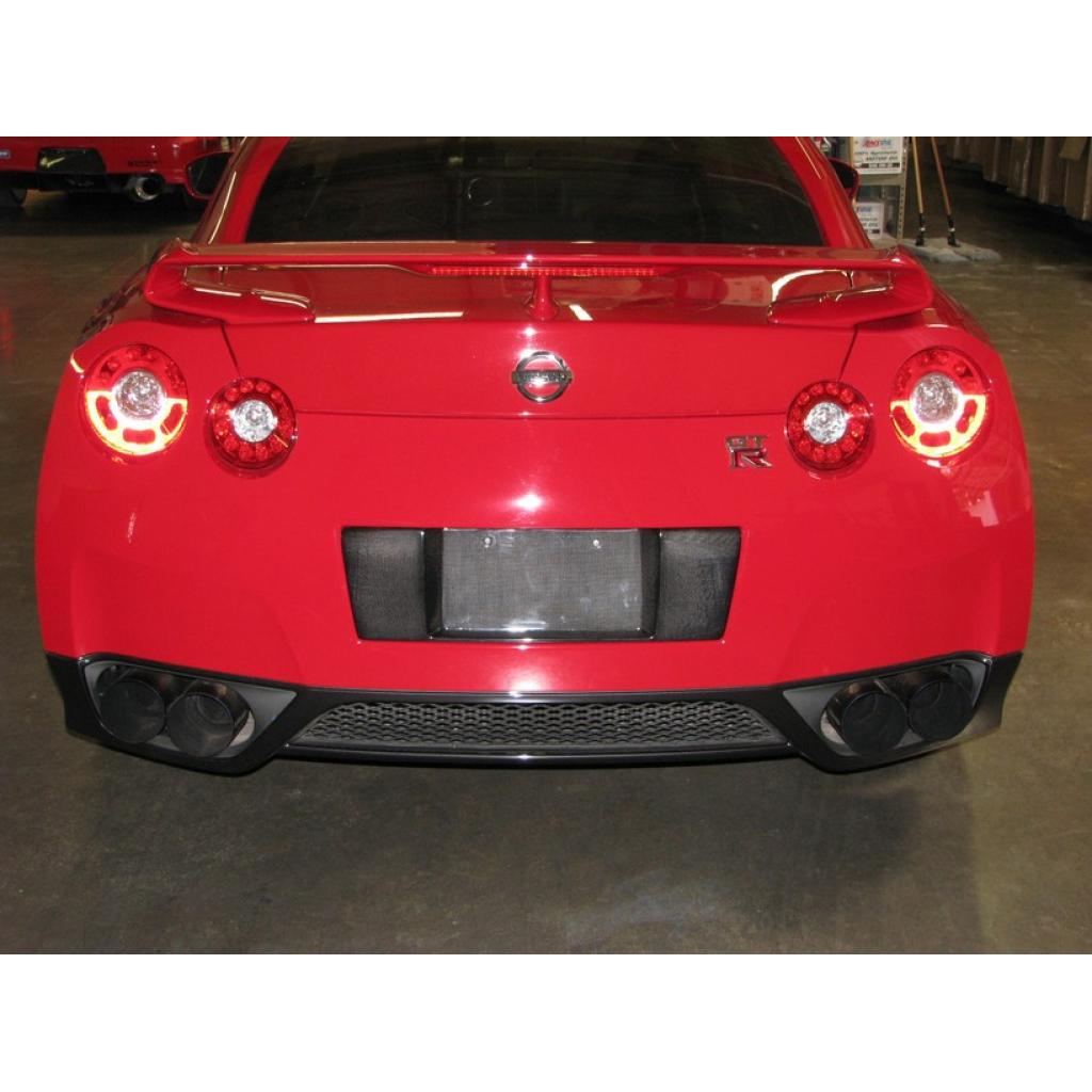 Nissan GTR R35 License Plate Backing 2008-2011                      Nissan GTR R35 License Plate Backing 2008-2011
