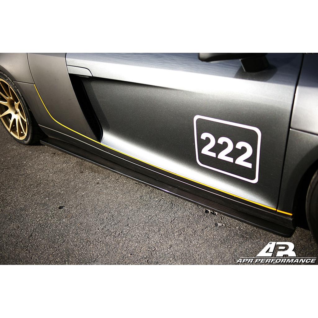 Audi R8 Side Rocker Extensions/ Side Skirt 2006-2014                      Audi R8 Side Rocker Extensions/ Side Skirt 2006-2014