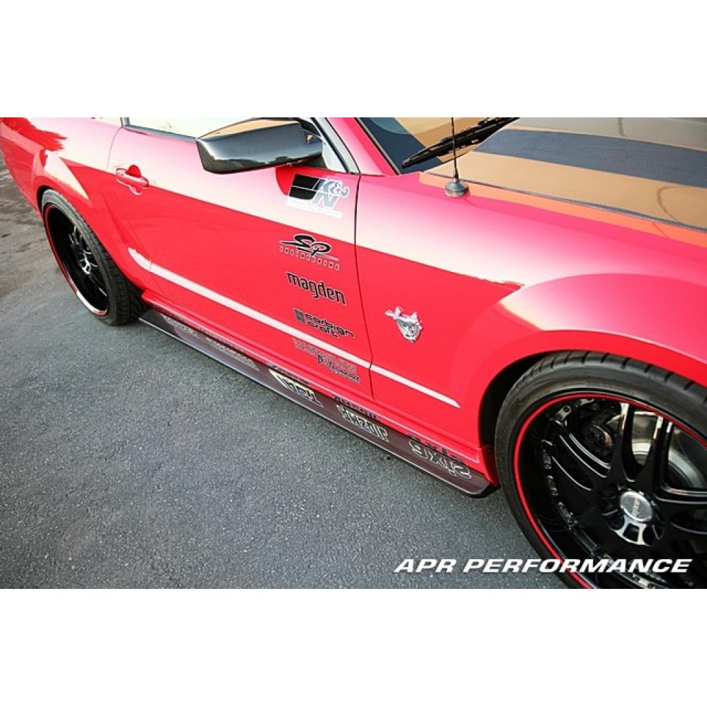Ford Mustang S197 Side Rocker Extensions/ Side Skirt 2005-2009                      Ford Mustang S197 Side Rocker Extensions/ Side Skirt 2005-2009