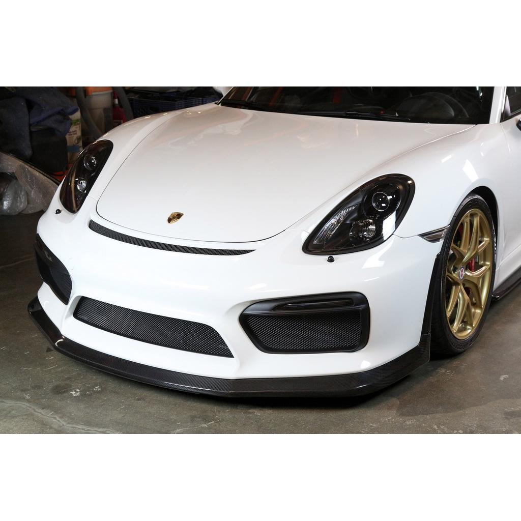Porsche 981 Cayman GT4 Front Air Dam/ Lip 2015-2016                      Porsche 981 Cayman GT4 Front Air Dam/ Lip 2015-2016