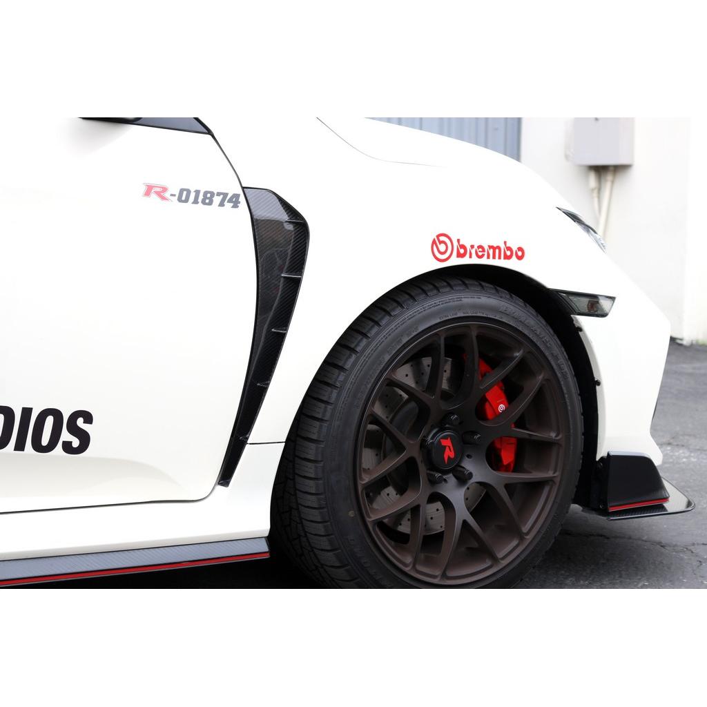 Honda FK8 Civic Type R Fender Vents 2017 - 2021                      Honda FK8 Civic Type R Fender Vents 2017 - 2021