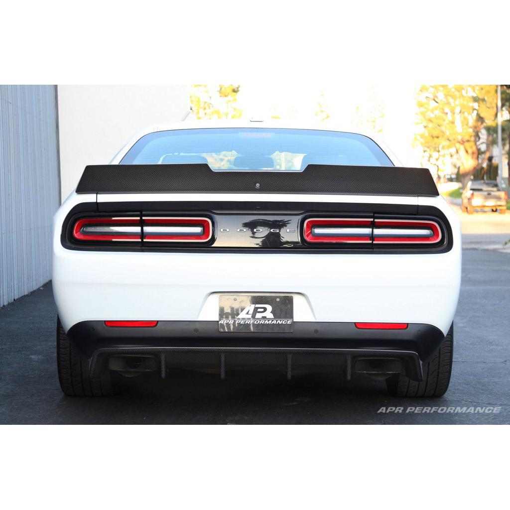 Dodge Challenger Hellcat Rear Diffuser 2015-2023                      Dodge Challenger Hellcat Rear Diffuser 2015-2023