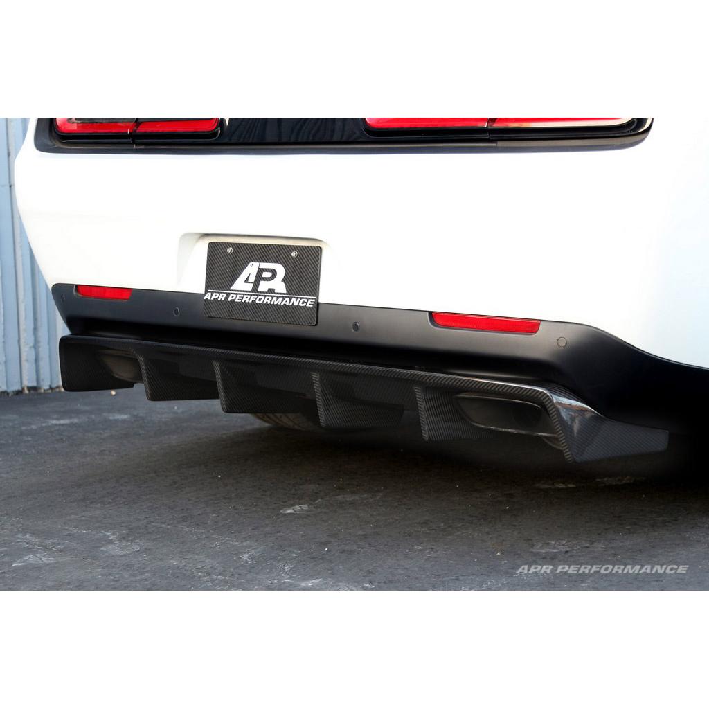Dodge Challenger Hellcat Rear Diffuser 2015-2023                      Dodge Challenger Hellcat Rear Diffuser 2015-2023