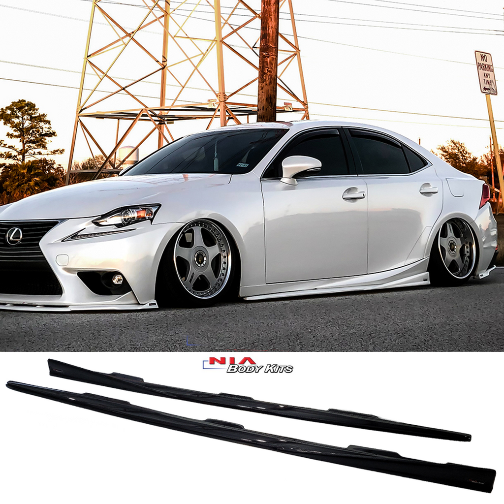 Lexus IS Base Model NIA side skirts lip bodykit 2014-2020 in ABS