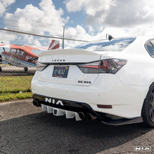Load image into Gallery viewer, Lexus GS-F  NIA Rear Diffuser Bumper Extension 2016-2020 in ABS or Carbon Fiber