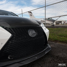 Load image into Gallery viewer, Lexus GS-F NIA Front Splitter Lip 2016-2020 in ABS or Carbon Fiber