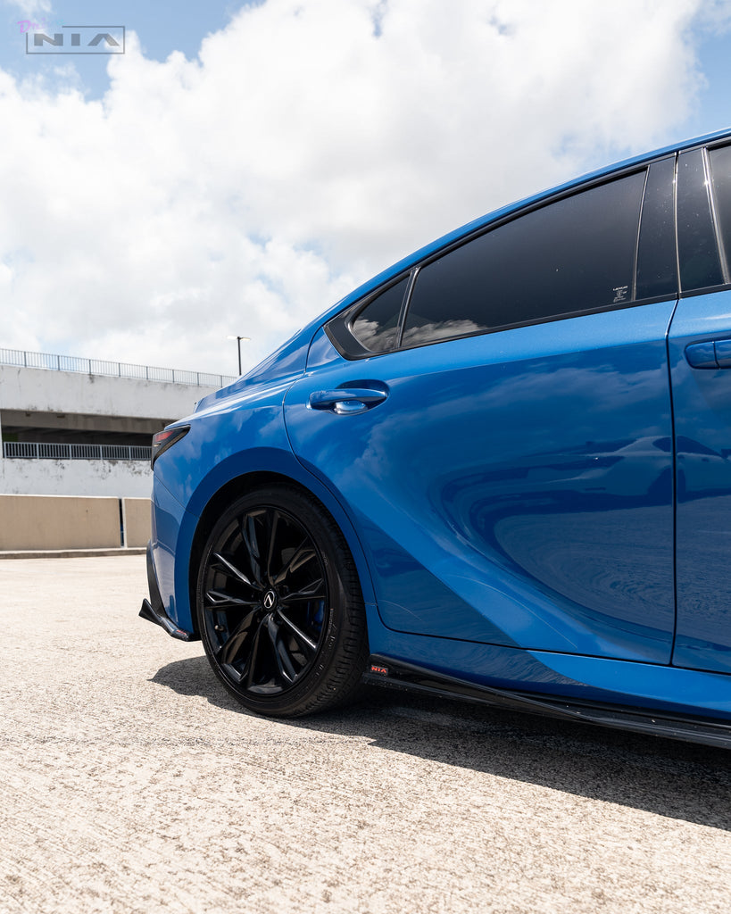 Lexus IS Base Model, F-Sport NIA Rear Lip Spats bodykit  2021-2025 in ABS or Carbon Fiber