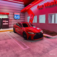 Load image into Gallery viewer, Lexus IS F-Sport NIA front splitter lip bodykit 2021-2025 in ABS or Carbon Fiber