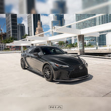 Load image into Gallery viewer, Lexus IS Base Model NIA Front Splitter Lip body kit 2021-2025 in ABS or Carbon Fiber
