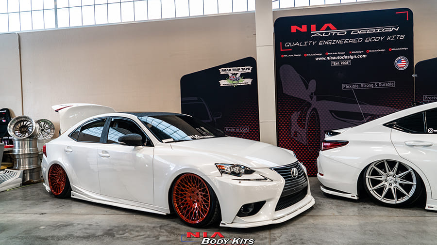 Lexus IS Base Model Front Splitter 2014-2016 in ABS