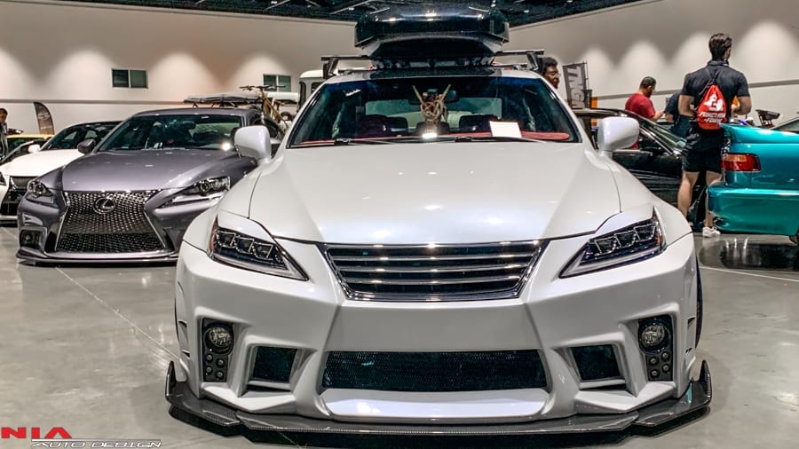Lexus IS F-Sport NIA Eyelids 2011-2013 in ABS