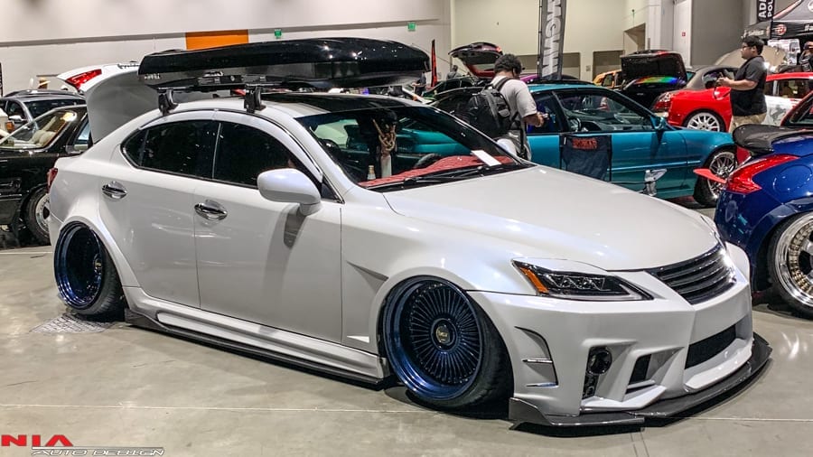 Lexus IS F-Sport NIA Eyelids 2011-2013 in ABS