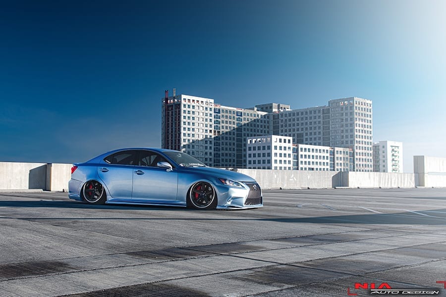 Lexus IS Base Model NIA Side Skirts 2006-13 in ABS