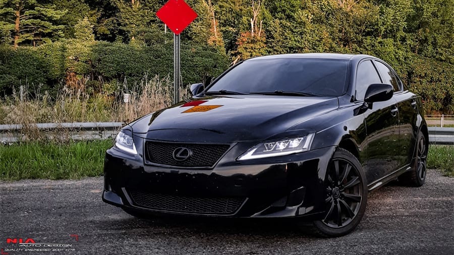 Lexus IS F-Sport NIA Eyelids 2011-2013 in ABS