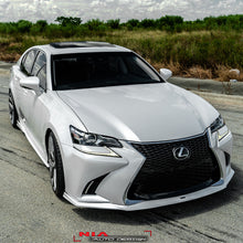 Load image into Gallery viewer, Lexus GS Base model, F-sport NIA Front Splitter Lip body kit 2016-2020 in ABS or Carbon Fiber
