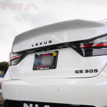 Load image into Gallery viewer, Lexus GS Base Model, F-Sport, GS-F NIA ducktail Spoiler V2 2012-2020 in ABS