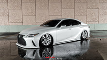 Load image into Gallery viewer, Lexus IS Base Model NIA Full lip Body Kit 6pcs (Front Splitter, Side Skirt Rockers, Rear apron spats, Diffuser Bumper Extension) 2021-2025 in ABS or Carbon Fiber