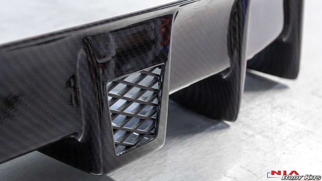 Lexus IS Base Model NIA Full lip Body Kit 6pcs (Front Splitter, Side Skirt Rockers, Rear apron spats, Diffuser Bumper Extension) 2021-2025 in ABS or Carbon Fiber
