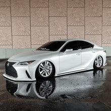 Load image into Gallery viewer, Lexus IS Base Model NIA full splitter lip bodykit 5pcs (front lip, side skirts, rear apron spats) 2021-2025 in ABS or Carbon Fiber