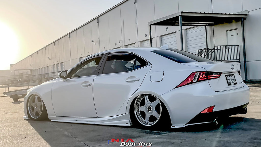Lexus IS Base Model NIA side skirts lip bodykit 2014-2020 in ABS