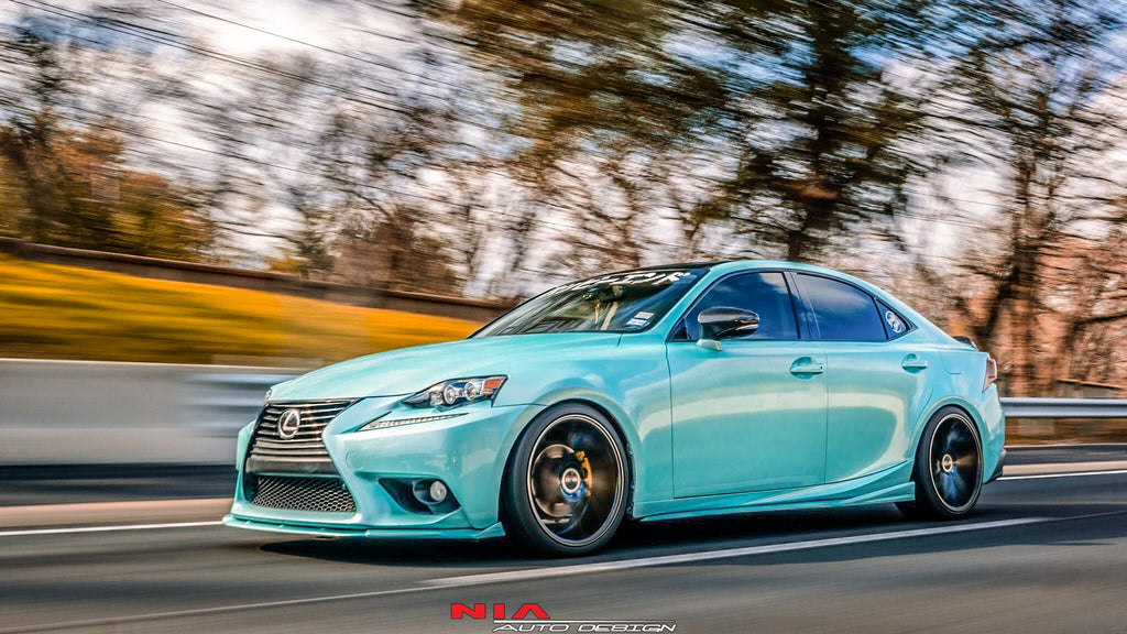 Lexus IS Base Model NIA side skirts lip bodykit 2014-2020 in ABS