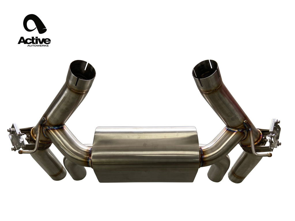 M3 and M4 G80 and G82 Valved Rear Axle-back Exhaust