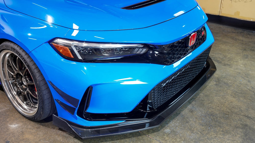 Honda FL5 Civic Type R Front Bumper Canards 2023 - Current                      Honda FL5 Civic Type R Front Bumper Canards 2023 - Current