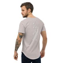 Load image into Gallery viewer, Men's Curved Hem T-Shirt White logo (Valvetronic)