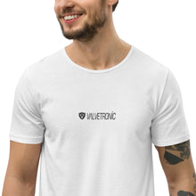 Load image into Gallery viewer, Men's Curved Hem T-Shirt Large special ops logo ( light base colors)