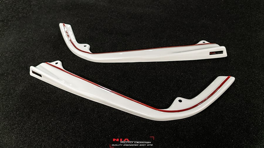 Lexus GS Base Model, F-Sport NIA rear lip spats bodykit 2012-2020 in ABS