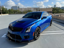 Load image into Gallery viewer, Cadillac ATS-V Front Wind Splitter 2016-2019 (with Carbon Package)                      Cadillac ATS-V Front Wind Splitter 2016-2019 (with Carbon Package)