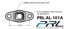 Load image into Gallery viewer, PRL Motorsports T3/T4 Turbo -10AN Ported Oil Drain Flange Standard