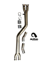 Load image into Gallery viewer, Active Autowerke X3M / X4M Signature single mid-pipe with $90 fixed price shipping in lower 48 states
