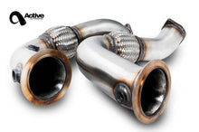 Load image into Gallery viewer, stainless steel BMW X5M X6M performance downpipes
